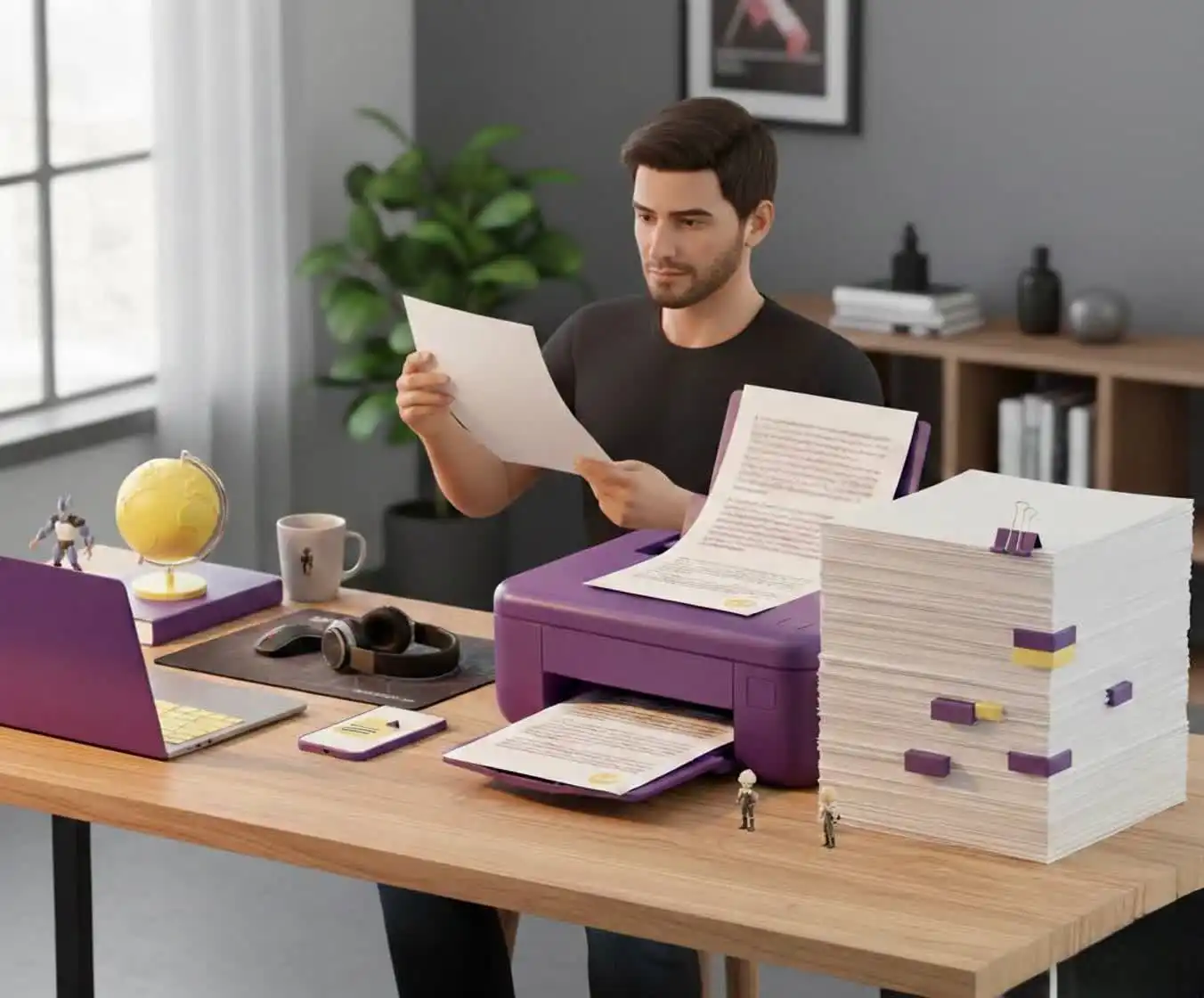 کاغذ مناسب پرینتر و دستگاه کپی