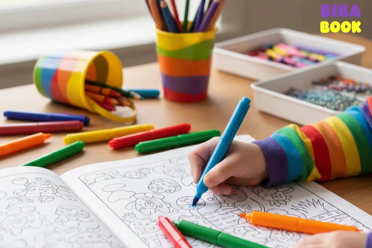 ماژیک رنگ آمیزی برای کودکان