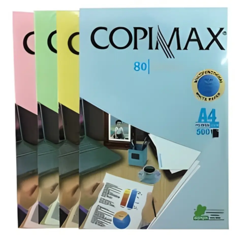 کاغذ A4 تک رنگ کپی مکس 80 گرم 500 برگ